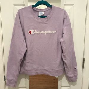 Lavender Champion Sweatshirt